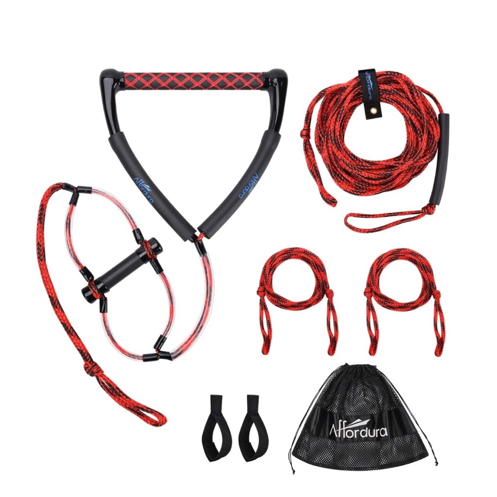 Wakeboard‎ Rope 75 Feet Water Ski Rope with Handle Ski Ropes for Watersports